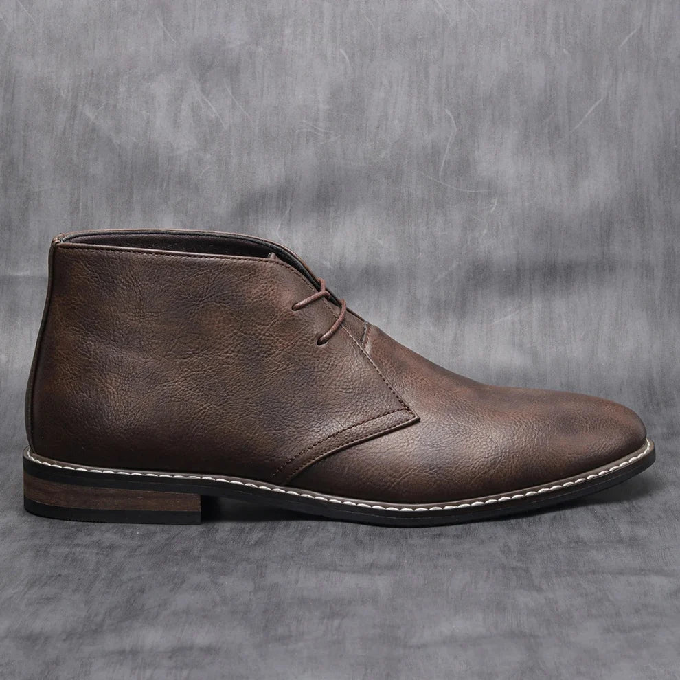 Men’s cowhide leather ankle boots – men
