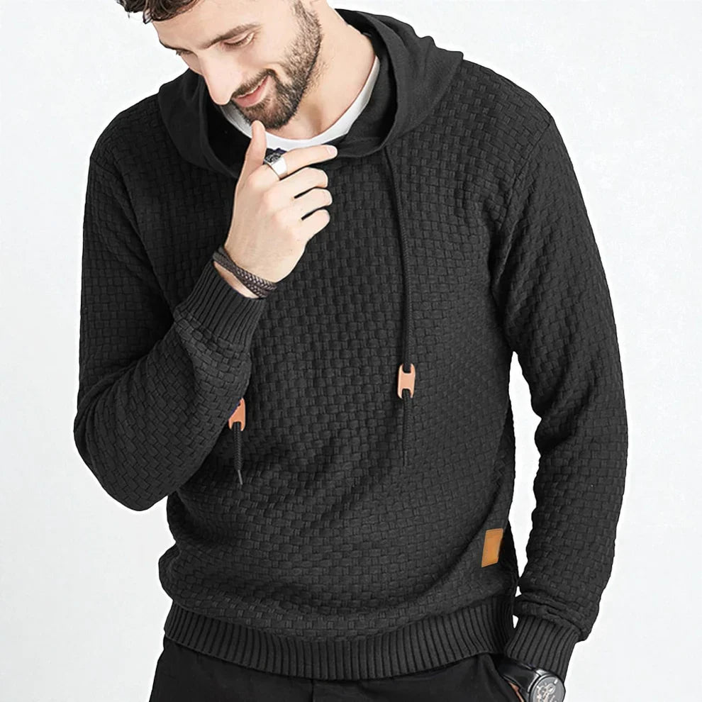 Men’s cozy winter relaxed knit sweater – men