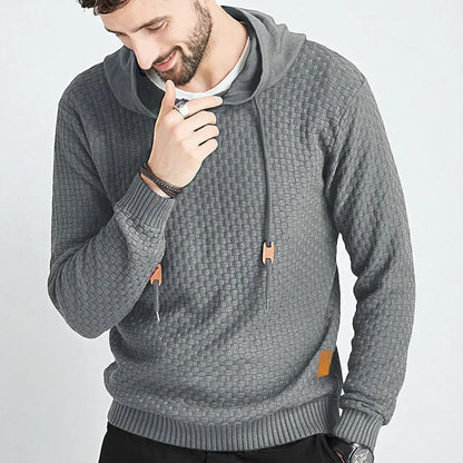 Men’s cozy winter relaxed knit sweater – men