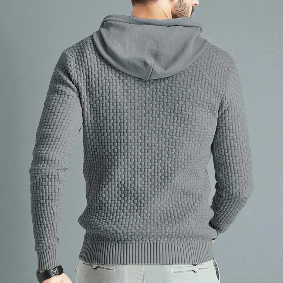 Men’s cozy winter relaxed knit sweater – men
