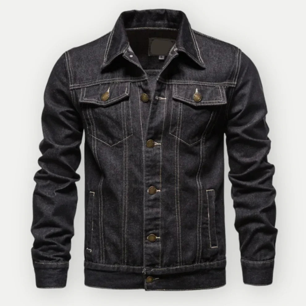 Men’s denim trucker jacket – men