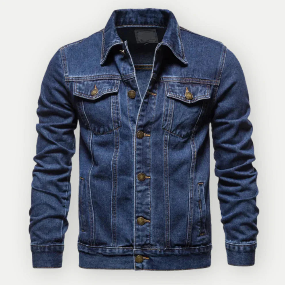 Men’s denim trucker jacket – men