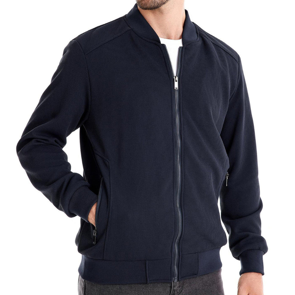Men’s insulated jacket with adjustable hood – men