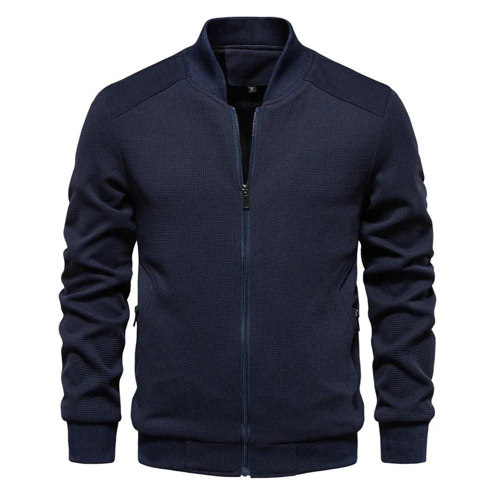 Men’s insulated jacket with adjustable hood – men