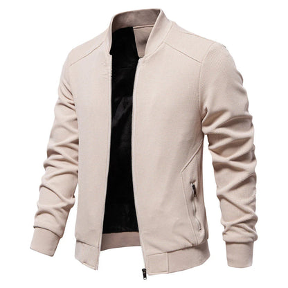 Men’s insulated jacket with adjustable hood – men