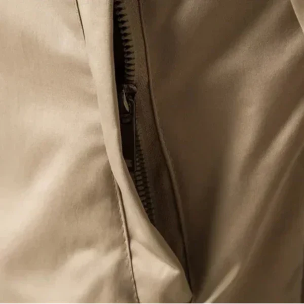 Men’s lightweight zip-up bomber jacket with rib trim – men