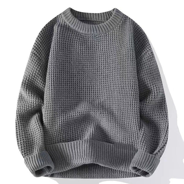 Men’s knitted winter sweater casual – men