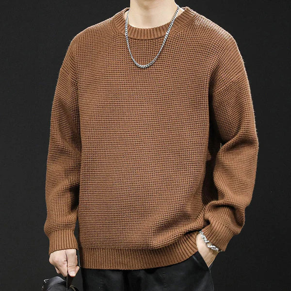 Men’s knitted winter sweater casual – men