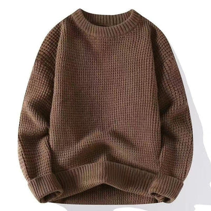 Men’s knitted winter sweater casual – men