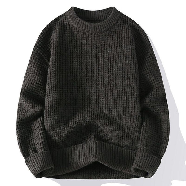Men’s knitted winter sweater casual – men