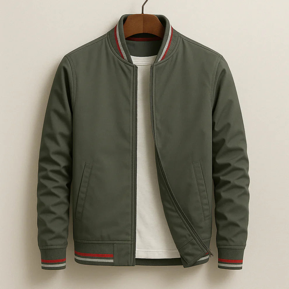 Men’s lightweight bomber jacket cotton blend – men