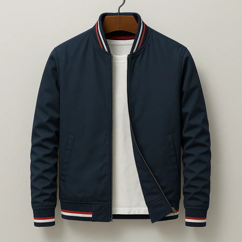Men’s lightweight bomber jacket cotton blend – men