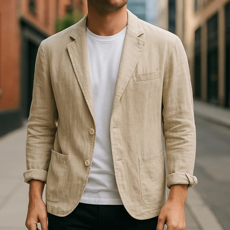 Jasper tailored lightweight blazer – men