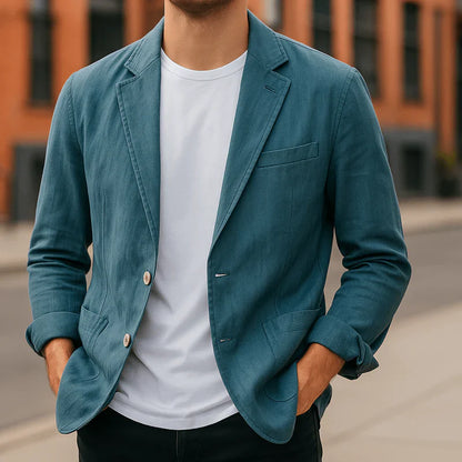 Jasper tailored lightweight blazer – men