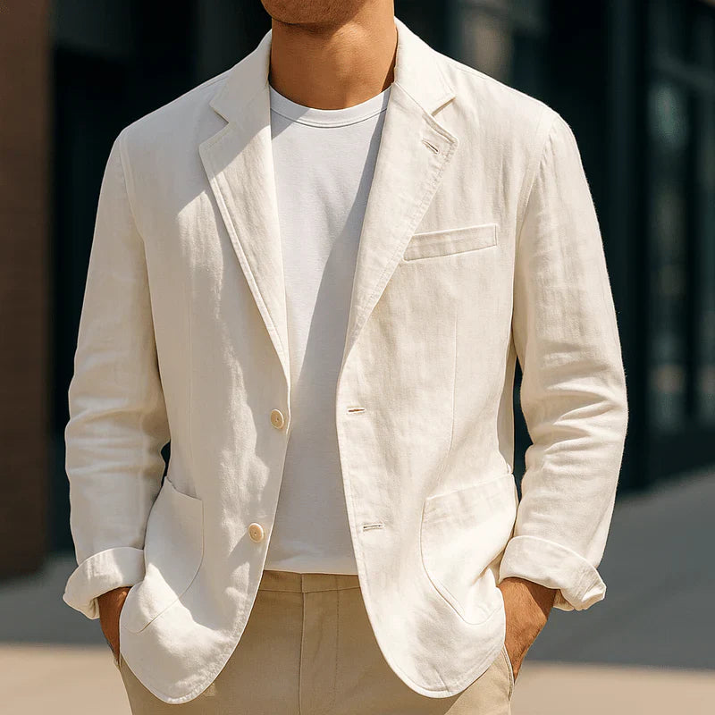 Jasper tailored lightweight blazer – men