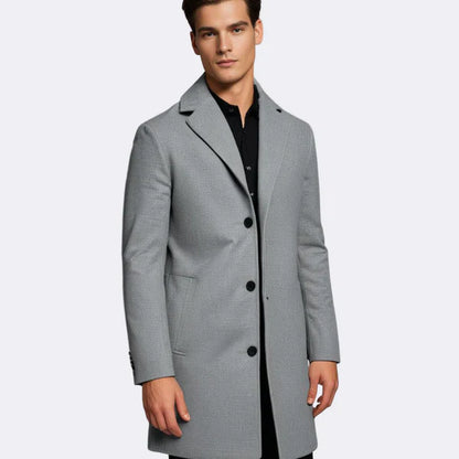 Men’s long winter overcoat stylish – men