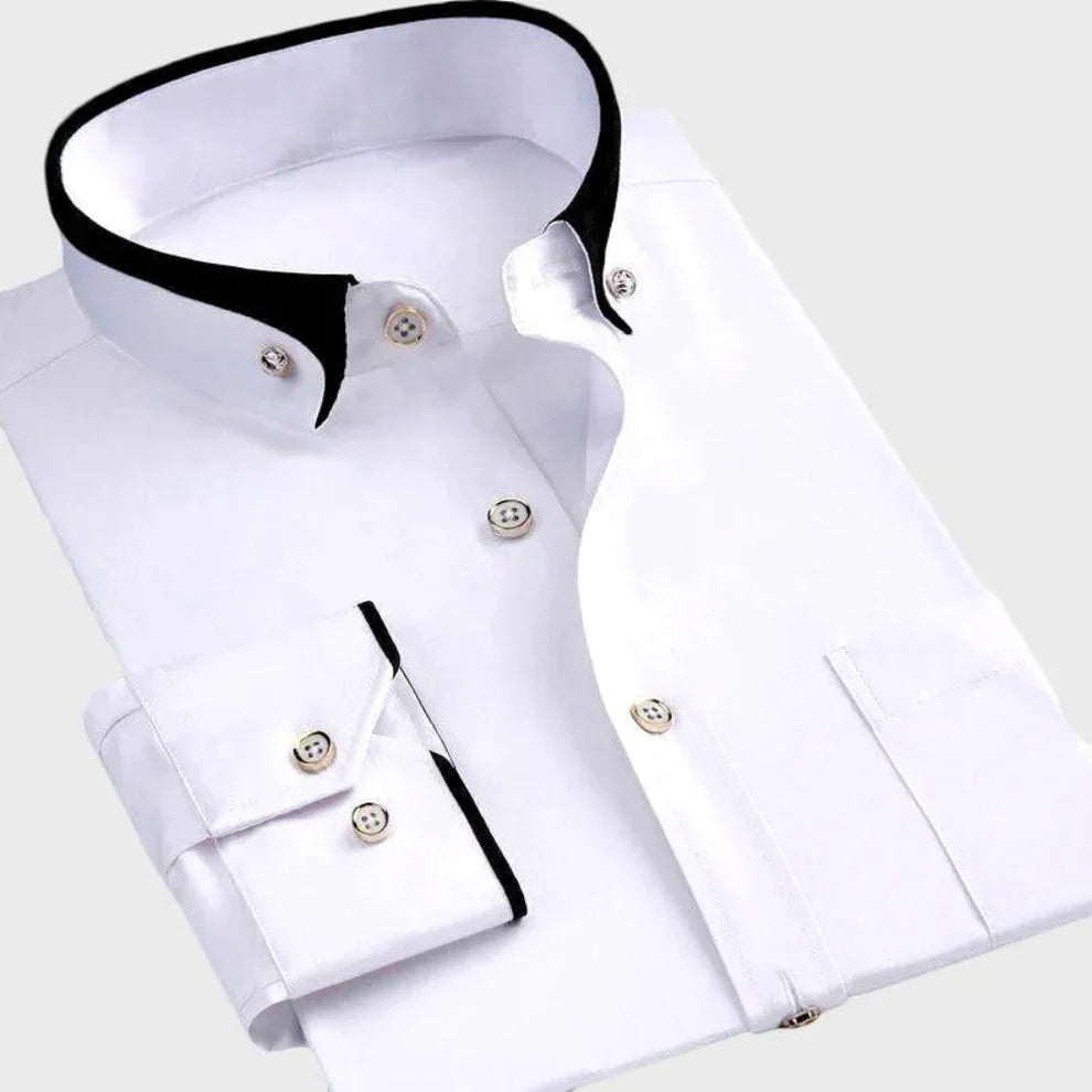 Men’s elegant stretch fabric shirt – men