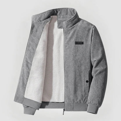 Men’s stylish winter bomber jacket hooded – men