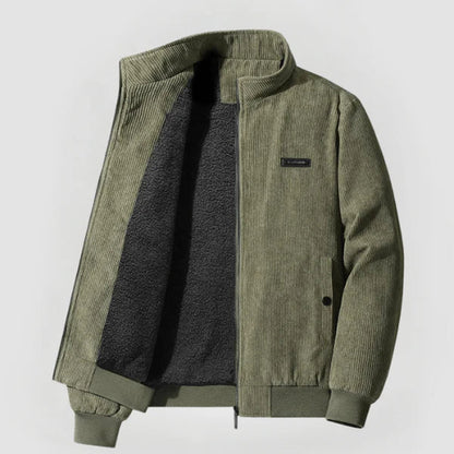 Men’s stylish winter bomber jacket hooded – men