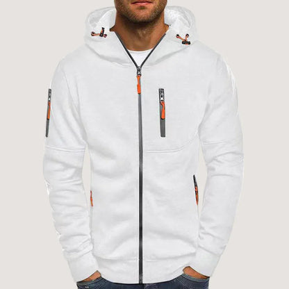 Men’s stylish winter hooded sweatshirt jacket – men