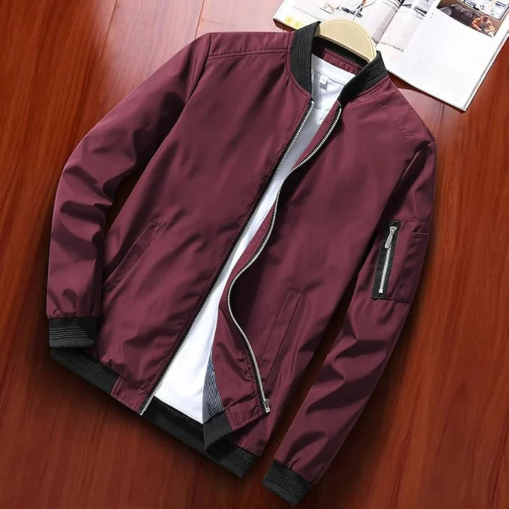 Men’s windbreaker bomber jacket lightweight – men