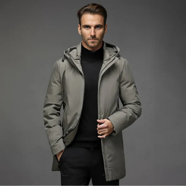 Men’s water-resistant winter coat – men
