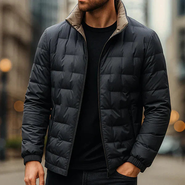 Men’s winter down jacket lightweight and waterproof – men