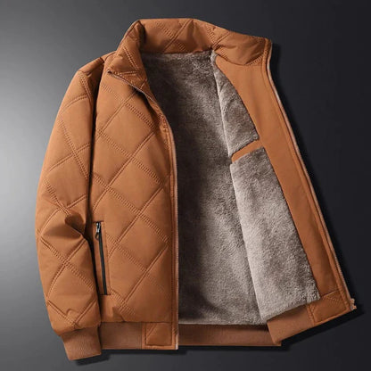 Men’s ultra-thick fleece-lined winter jacket – men