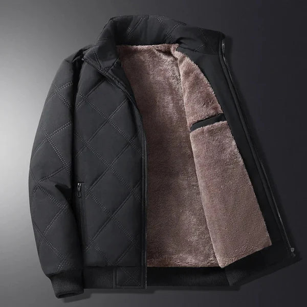 Men’s ultra-thick fleece-lined winter jacket – men