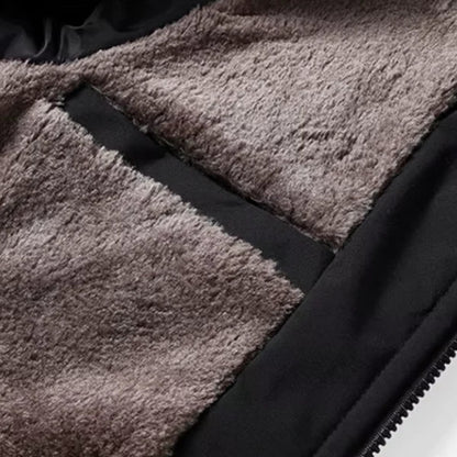Men’s ultra-thick fleece-lined winter jacket – men