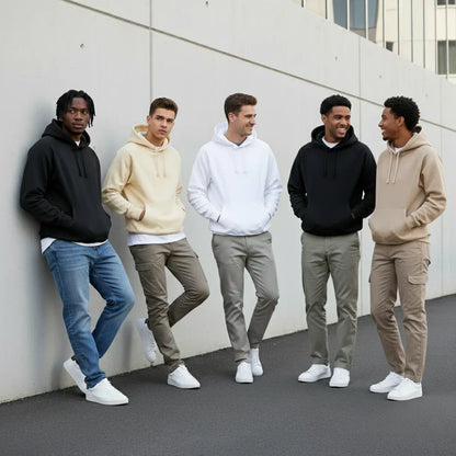 Men’s oversized hoodie minimalist streetwear – men