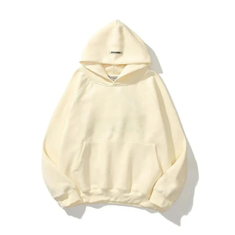 Men’s oversized hoodie minimalist streetwear – men