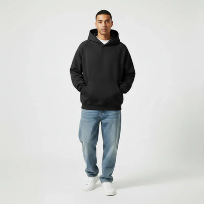 Men’s oversized hoodie minimalist streetwear – men