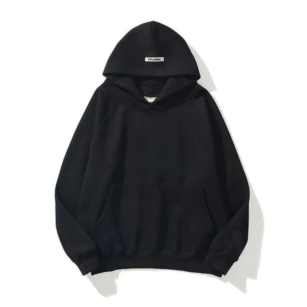 Men’s oversized hoodie minimalist streetwear – men