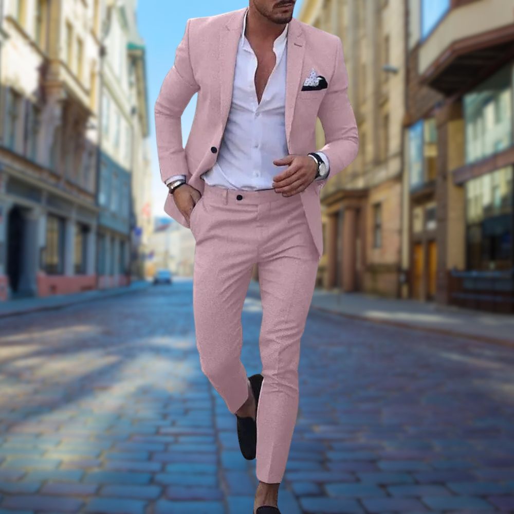 Elegant slim fit suit for men - Linus