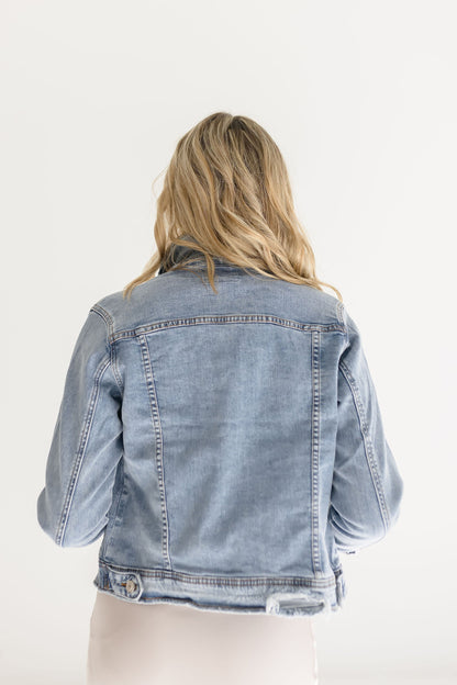 Dominique Denim Jacket Medium Wash