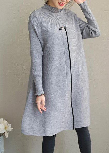 New Fashion Korea Style Loose Knitted Dresses For Women