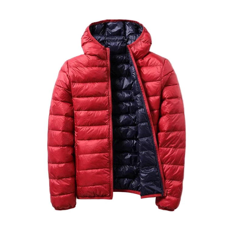 Winter zip jacket with long sleeves – women