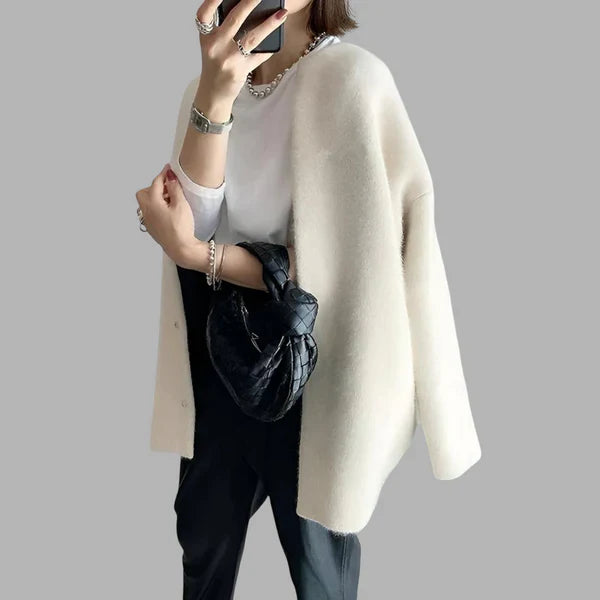 Women’s oversized button cardigan – women