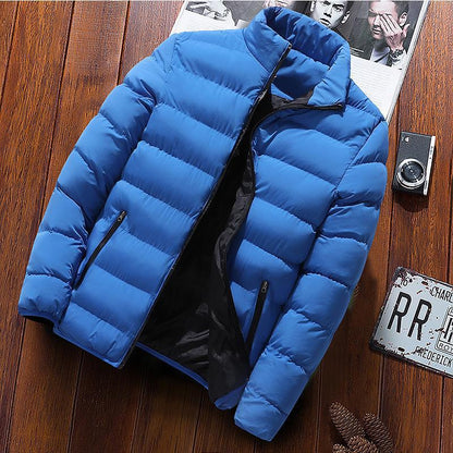 Thick insulated winter jacket – men