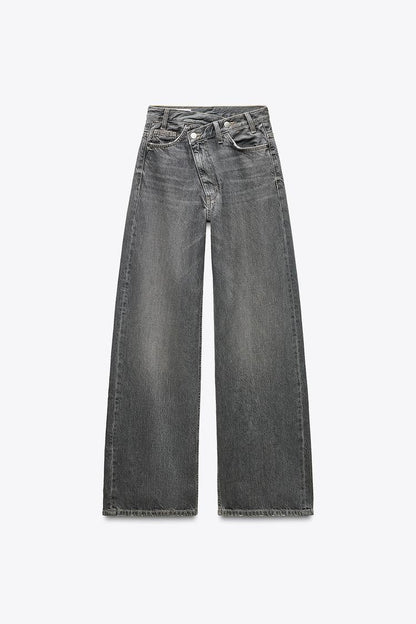Clara relaxed wide-leg jeans – women
