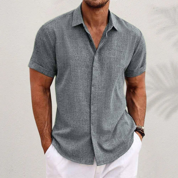 Cotton linen shirt