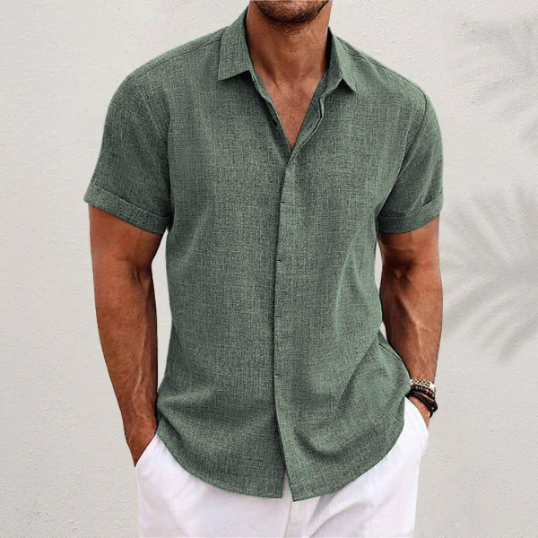 Cotton linen shirt