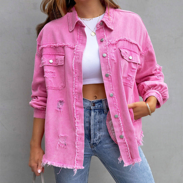 Lamella - stylish denim jacket for women