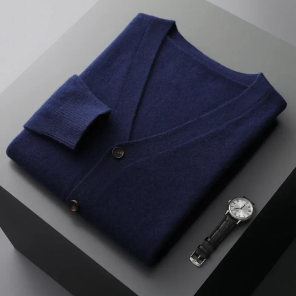 Ron winter elegance cardigan – men