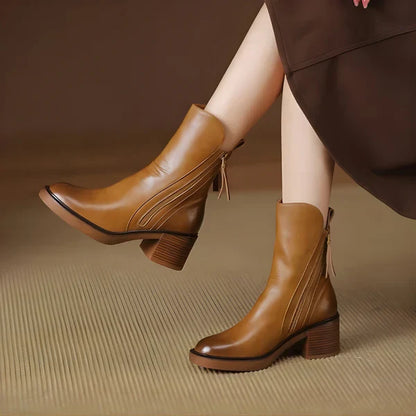 Women’s winter ankle boots platform – women