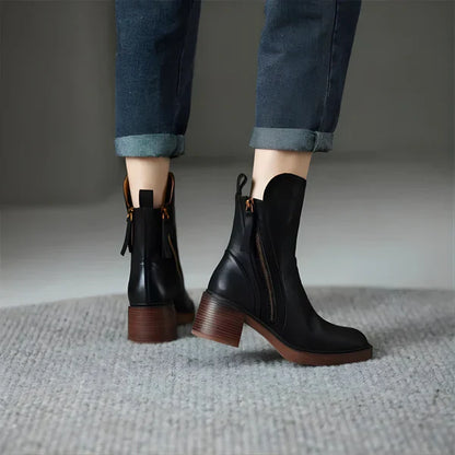 Women’s winter ankle boots platform – women