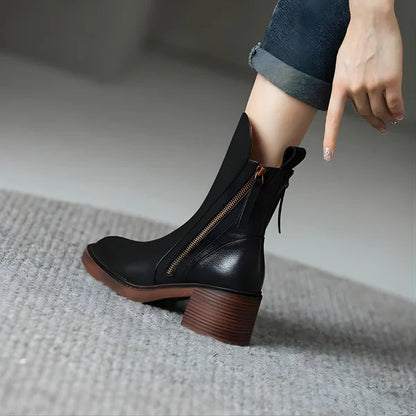 Women’s winter ankle boots platform – women