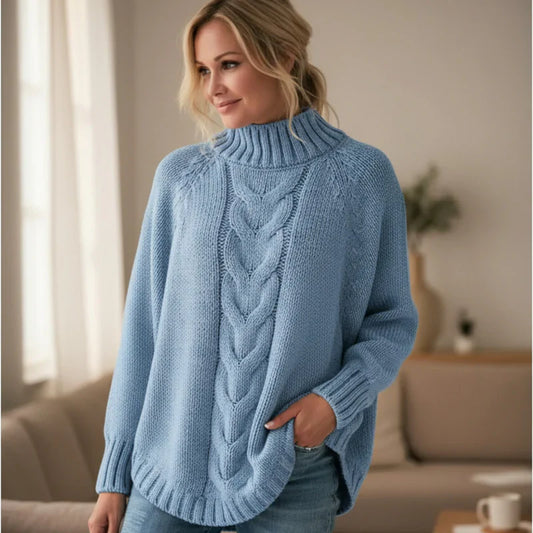 Elysian women's sweater – feminine winter knitwear