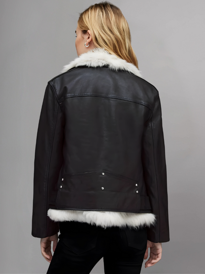 Quimby 2-in-1 Shearling Aviator Jacket